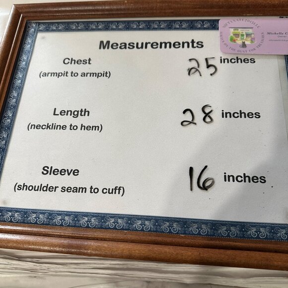 Dressbarn size XL variegated avocado green open Cardigan. - Picture 6 of 6